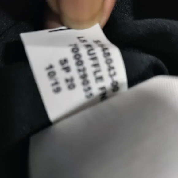 Banana Republic Wedding Guest Heart Twee Y2K Valentine Mini Wrap Dress Black 2 - Picture 9 of 12